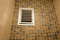 Comment faire une ventilation dans les toilettes: ventilation avec un clapet anti-retour