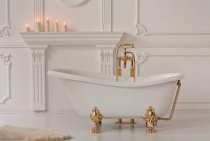 Conception de salle de bain dans un style classique: exemples et photos