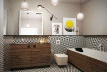 Conception de salle de bain de style scandinave (13 photos)