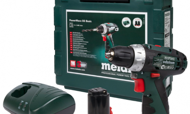 Perceuse-visseuse sans fil Metabo PowerMaxx BS, 10,8 V Li-ion 2x2 Ah