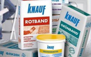 Mastic de Knauf: début et fin des travaux de finition