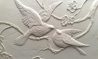 Comment faire un bas-relief sur le mur de vos propres mains (8 photos)