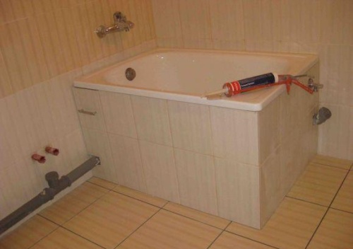 Écran de bain bricolage