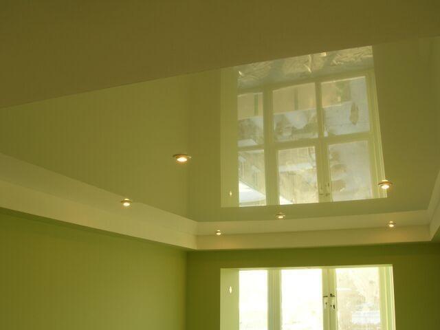 Plafond en plastique miroir