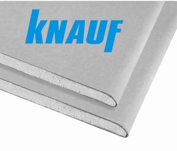 La marque Knauf produit tout le nécessaire pour l'installation de GKL