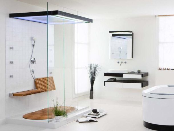 Salle de bain high-tech