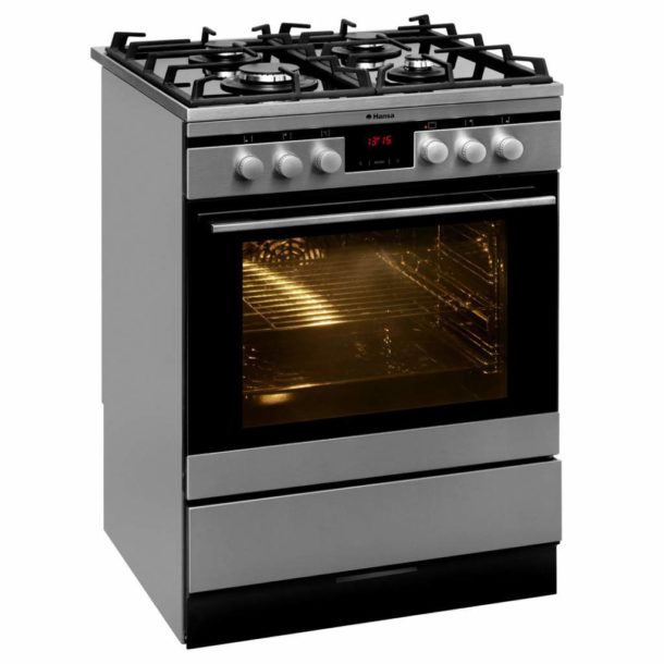 Cuisinière avec four électrique