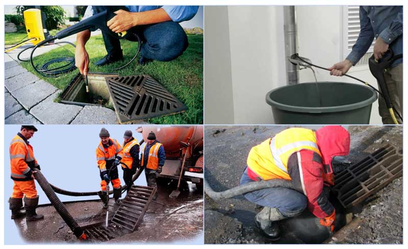 Entrées d'eau de pluie pour les types et l'installation des égouts pluviaux