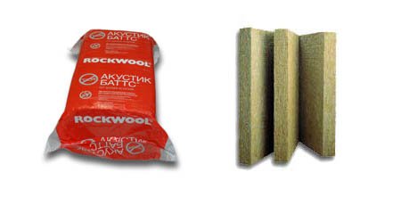 Insonorisation Rockwool Acoustic Butts