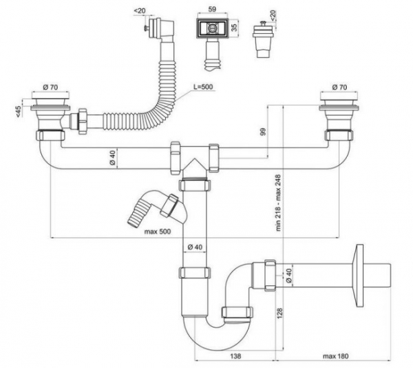 Les subtilités du processus d'installation d'un siphon dans la cuisine