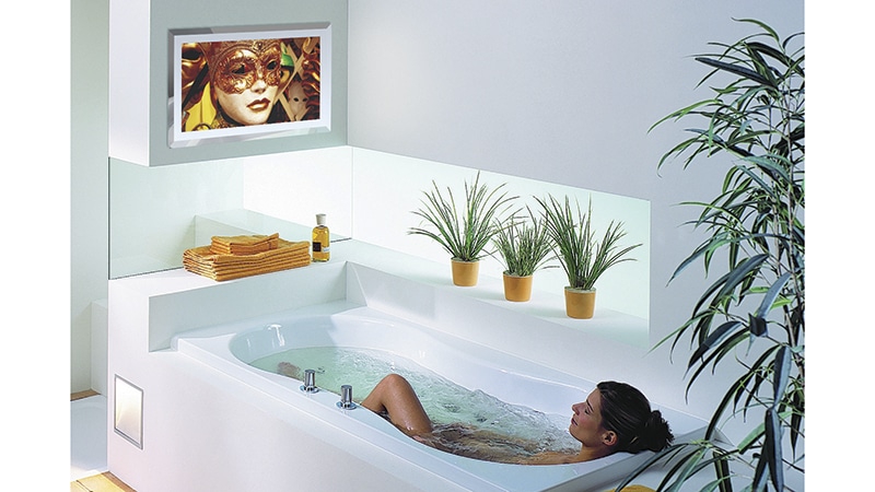 TV pour la salle de bain offrez-vous un confort de luxe