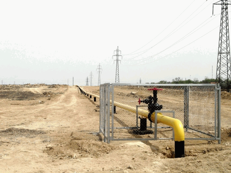 Quelle pression de gaz devrait être dans le gazoduc