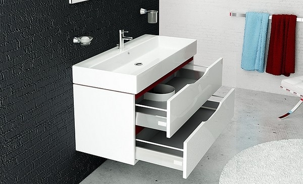 Comment choisir et installer une armoire pour un lavabo à poser dans la salle de bain