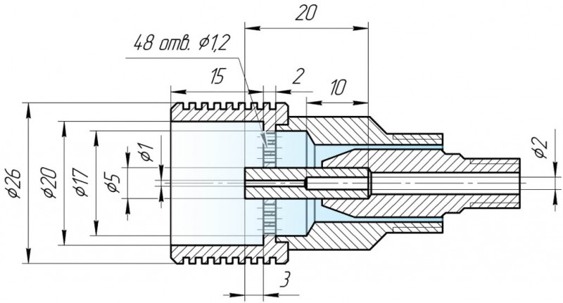 Brûleur diesel à faire soi-même. Pistolet diesel fait maison, brûleur diesel