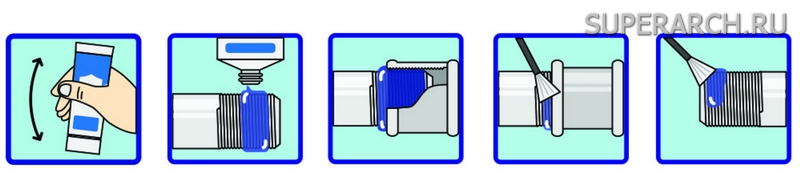 Étanchéité des raccords filetés des tuyaux